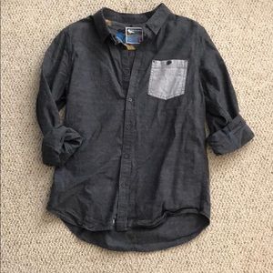 Modern Amusement Grey Casual Collared Shirt